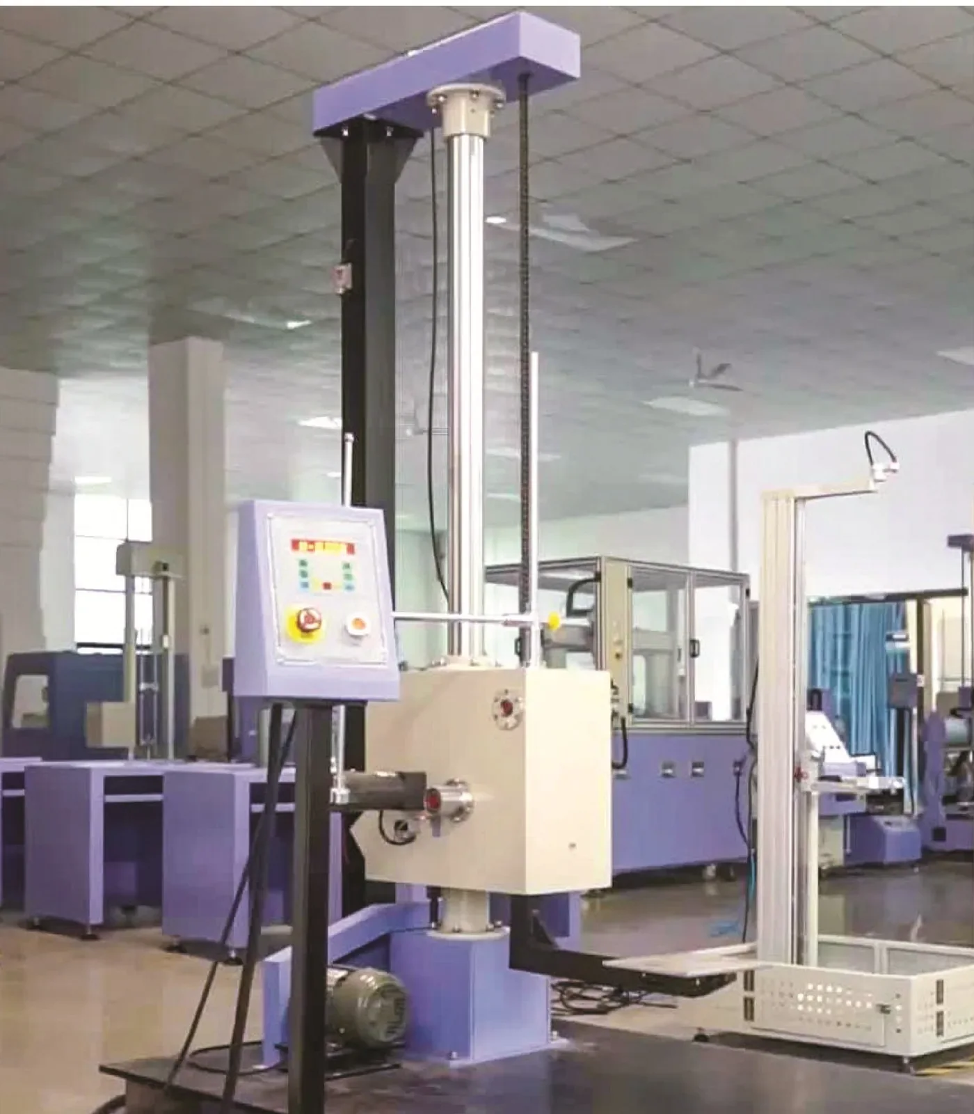 A drop tester for impact resistance