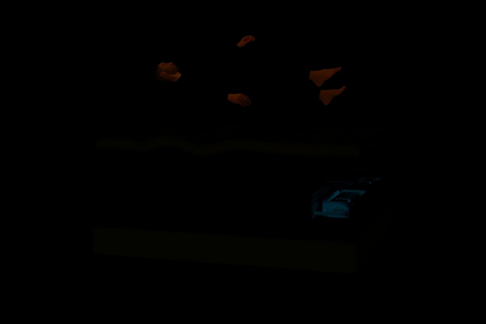 The structure of the HEKA AI Mattress: the active support layers and the control module inside