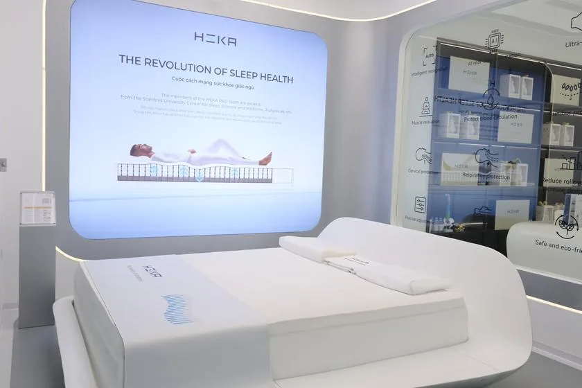 The Revolution of Sleep Health display at the HEKA Experience Center