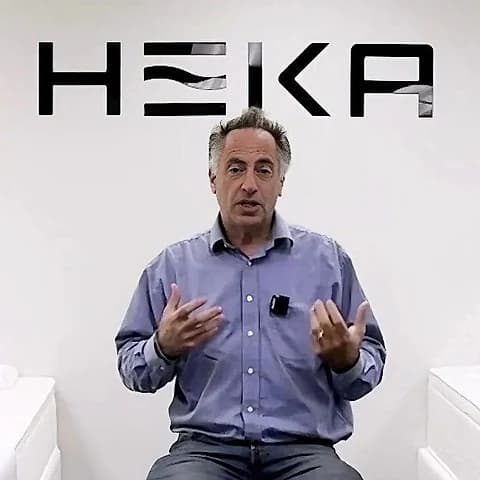 Professor Jamie M. Zeitzer, PhD, speaking at HEKA