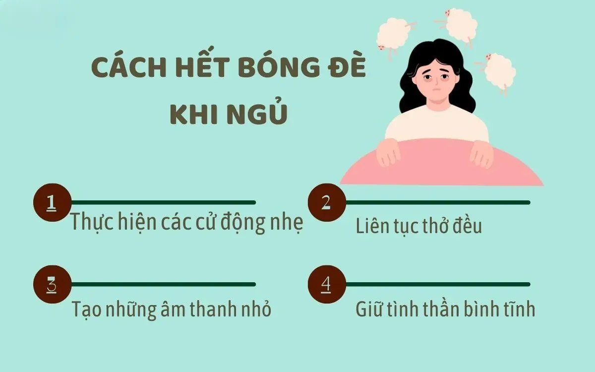Một số cách giúp bạn thoát khỏi tình trạng bị bóng đè nhanh chóng