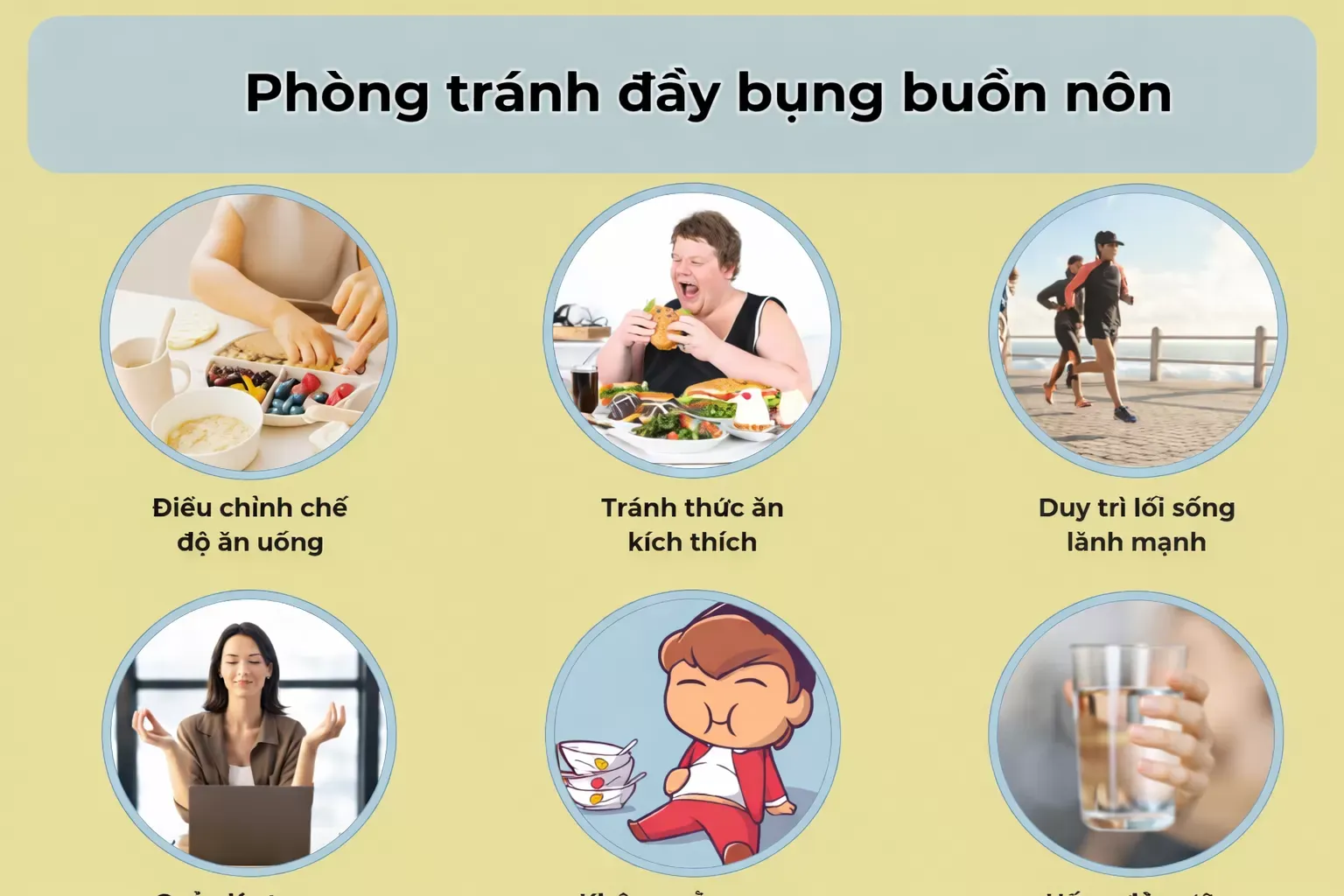 Cách giảm buồn nôn nhanh chóng tại nhà