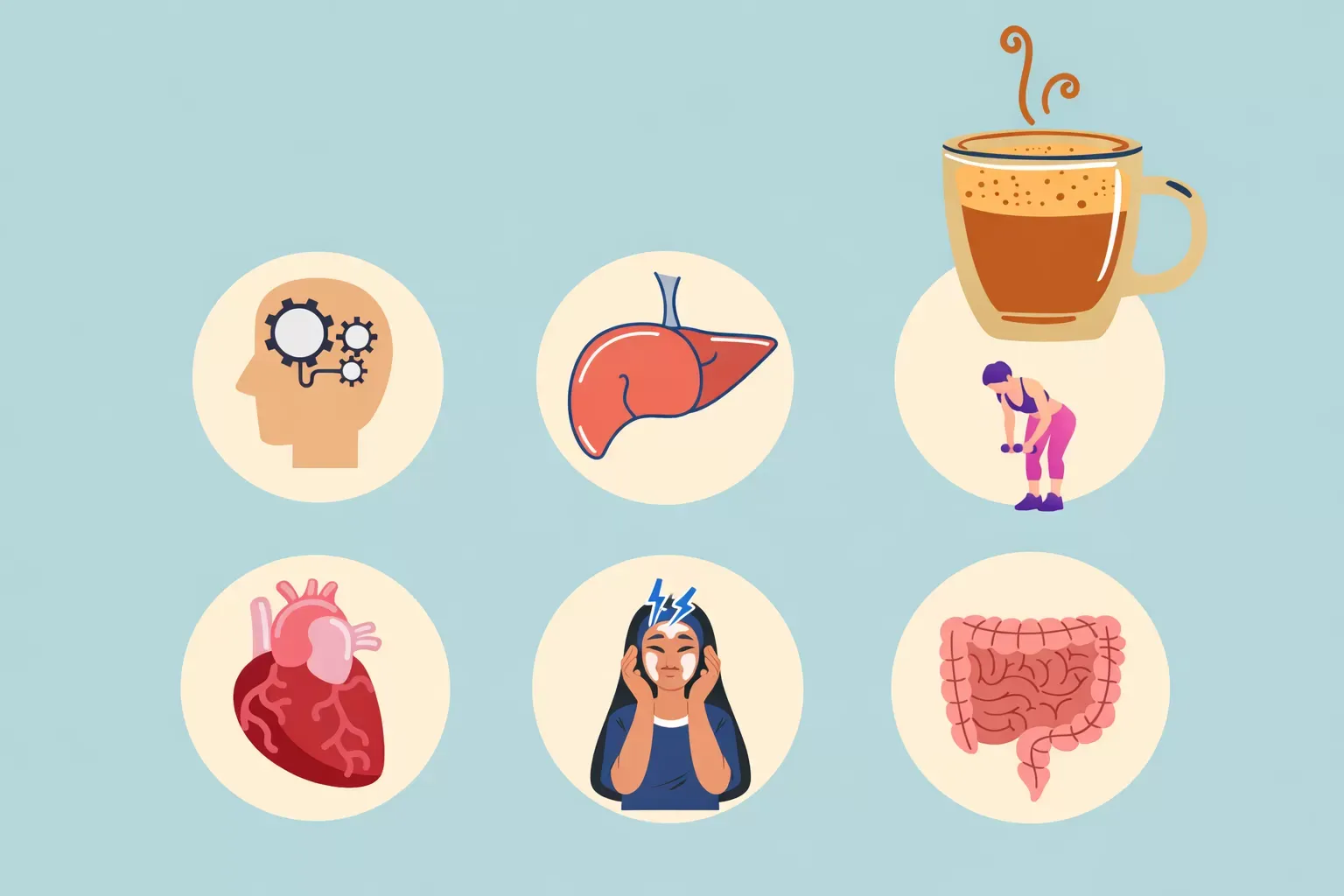 Cơ chế hoạt động của Caffeine trong cơ thể