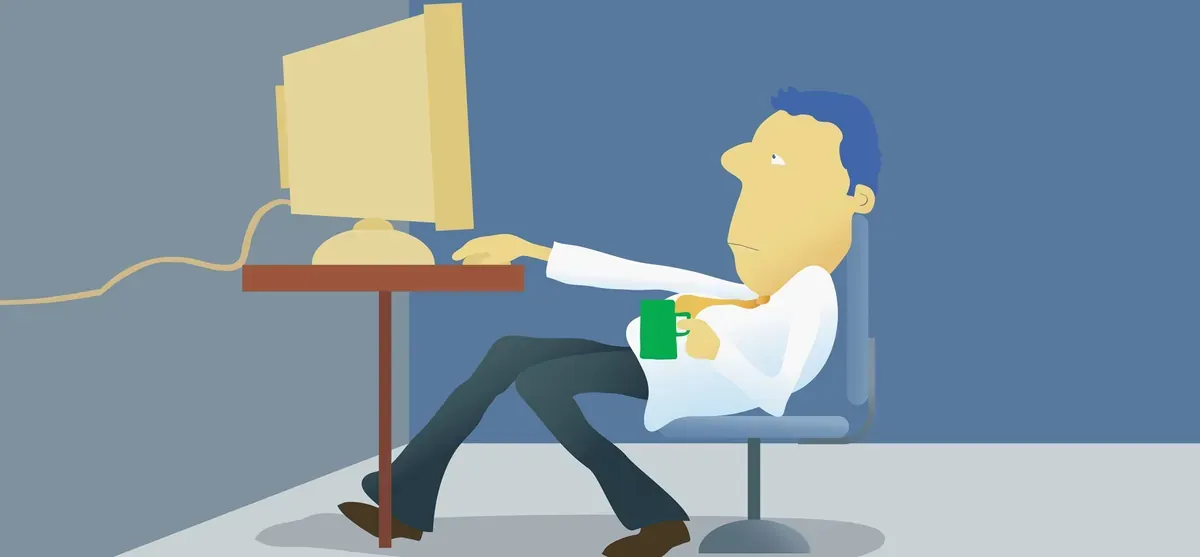 Sai tư thế làm việc là một nguyên nhân dẫn đến đau lưng trên phổ biến