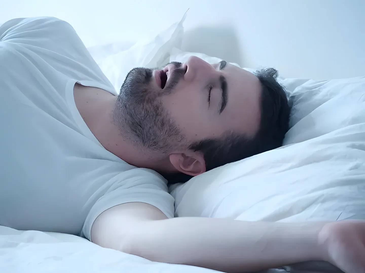Ngủ há miệng có thể là dấu hiệu của chứng ngưng thở khi ngủ