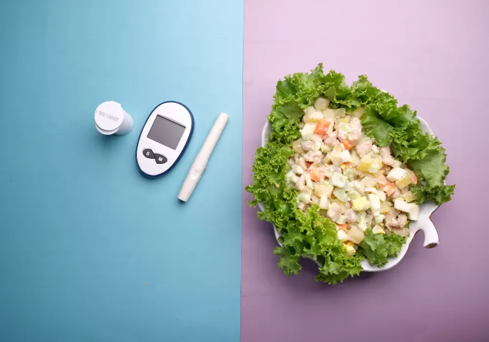 Chế độ ăn uống phù hợp giúp kiểm soát đường huyết hiệu quả